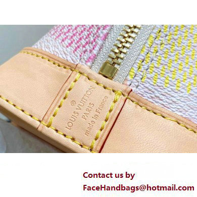 Louis Vuitton Damier canvas Alma BB Bag N40516 Peach Pink 2024