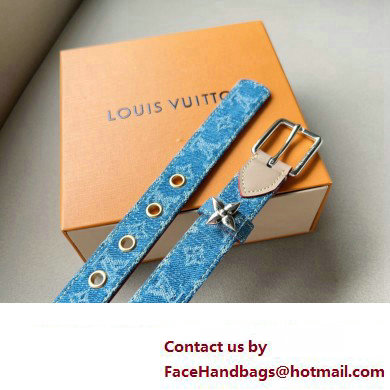 Louis Vuitton Denim Reversible Belt 02