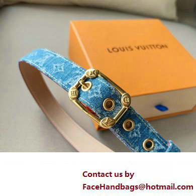 Louis Vuitton Denim Reversible Belt 03 - Click Image to Close