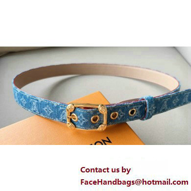 Louis Vuitton Denim Reversible Belt 03