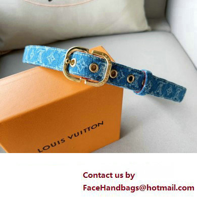 Louis Vuitton Denim Reversible Belt 04 - Click Image to Close