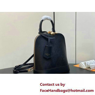 Louis Vuitton EPI Leather Alma backpack Bag M25103 Black 2024 - Click Image to Close