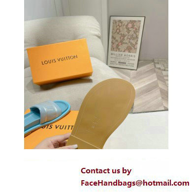 Louis Vuitton LV Bliss Comfort Mule BLUE 2024