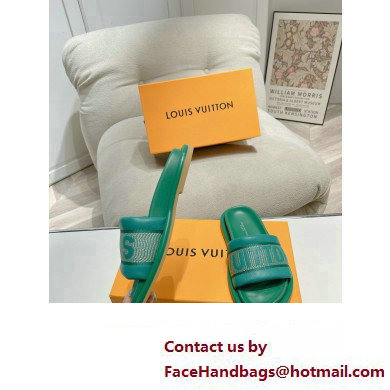 Louis Vuitton LV Bliss Comfort Mule GREEN 2024