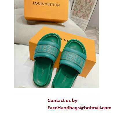 Louis Vuitton LV Bliss Comfort Mule GREEN 2024