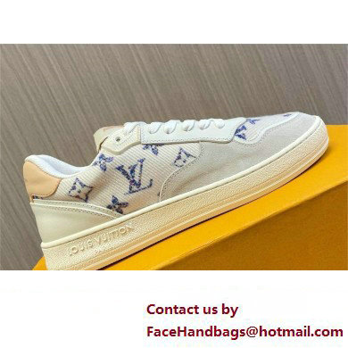 Louis Vuitton LV Stadium Sneaker in Monogram-pattern tweed with a summery 2024