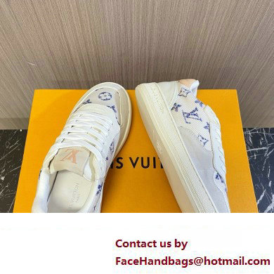 Louis Vuitton LV Stadium Sneaker in Monogram-pattern tweed with a summery 2024