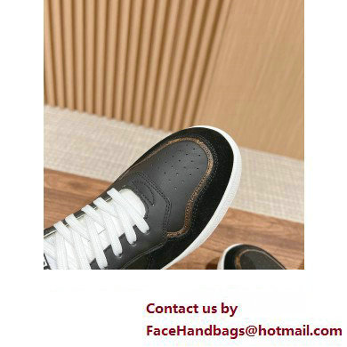 Louis Vuitton LV Stadium Sneakers in Leather Black 2024