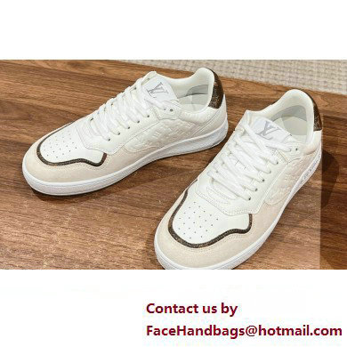 Louis Vuitton LV Stadium Sneakers in Leather White 2024