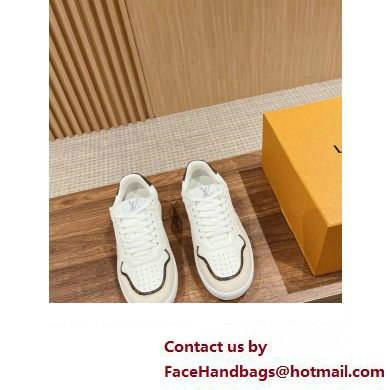 Louis Vuitton LV Stadium Sneakers in Leather White 2024