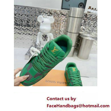 Louis Vuitton LV Trainer Sneaker 1ACN4J green 2024