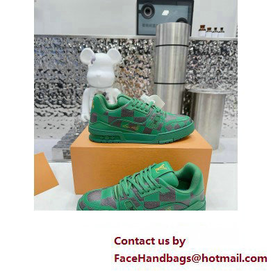 Louis Vuitton LV Trainer Sneaker 1ACN4J green 2024