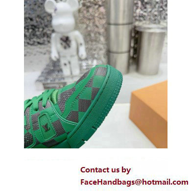 Louis Vuitton LV Trainer Sneaker 1ACN4J green 2024