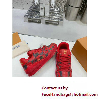 Louis Vuitton LV Trainer Sneaker 1ACN4J red 2024