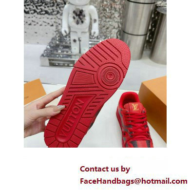 Louis Vuitton LV Trainer Sneaker 1ACN4J red 2024