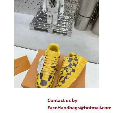 Louis Vuitton LV Trainer Sneaker 1ACN4J yellow 2024