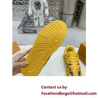 Louis Vuitton LV Trainer Sneaker 1ACN4J yellow 2024