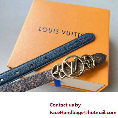 Louis Vuitton LV Trio 20mm Reversible Belt M8480W Black