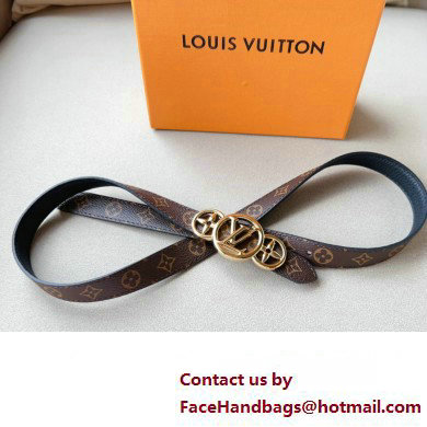 Louis Vuitton LV Trio 20mm Reversible Belt M8480W Black