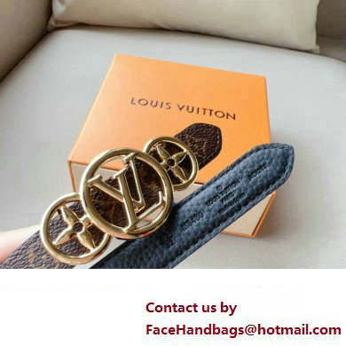 Louis Vuitton LV Trio 20mm Reversible Belt M8480W Black