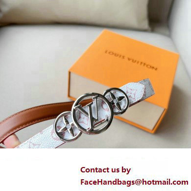 Louis Vuitton LV Trio 20mm Reversible Belt M8481W Dune