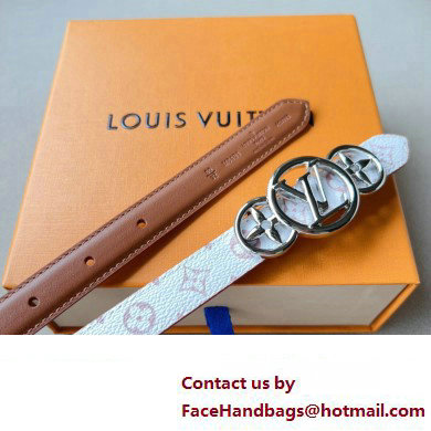 Louis Vuitton LV Trio 20mm Reversible Belt M8481W Dune