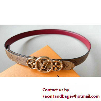 Louis Vuitton LV Trio 20mm Reversible Belt M8483W Tan