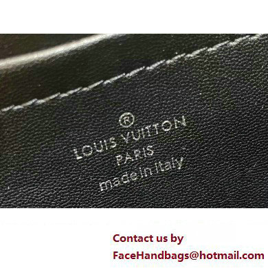 Louis Vuitton Lambskin GO-14 MM Bag with metal studs M24151 Black 2024