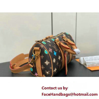 Louis Vuitton Monogram Craggy Canvas Keepall Bandouliere 25 Bag M24849 Chocolate 2024 - Click Image to Close