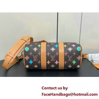 Louis Vuitton Monogram Craggy Canvas Keepall Bandouliere 25 Bag M24849 Chocolate 2024