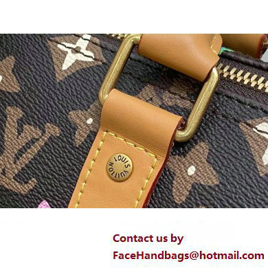 Louis Vuitton Monogram Craggy Canvas Keepall Bandouliere 25 Bag M24849 Chocolate 2024