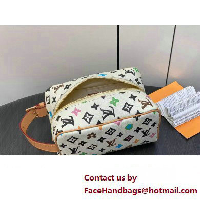 Louis Vuitton Monogram Craggy Canvas Locker Dopp Kit Bag M47069 Vanilla 2024