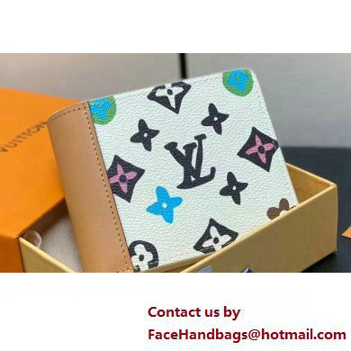 Louis Vuitton Monogram Craggy canvas Multiple Wallet M83334 Vanilla 2024