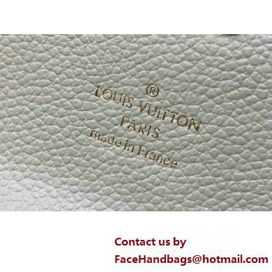 Louis Vuitton Monogram Empreinte leather Sarah Wallet M83276 Cream 2024