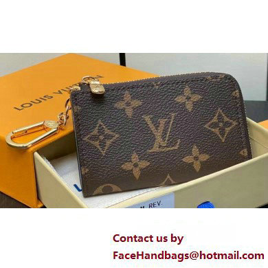 Louis Vuitton Monogram canvas Noa Key Holder M83612 Blue 2024