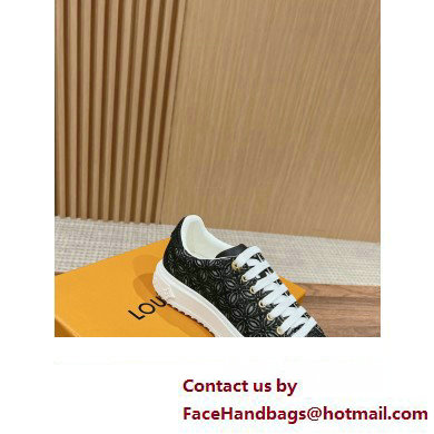 Louis Vuitton Time Out Sneakers in Lace Black 2024