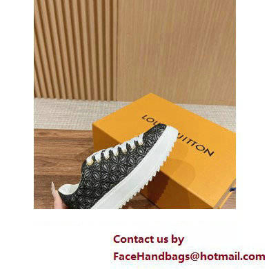 Louis Vuitton Time Out Sneakers in Lace Black 2024