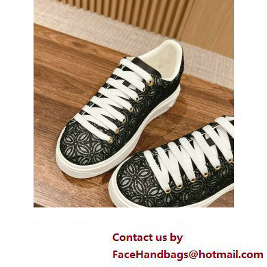 Louis Vuitton Time Out Sneakers in Lace Black 2024