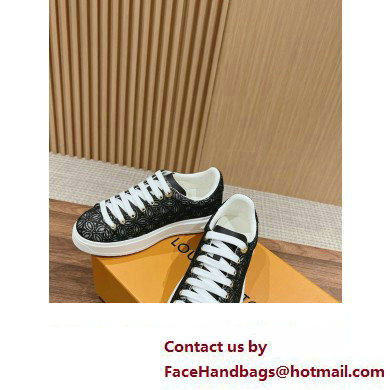 Louis Vuitton Time Out Sneakers in Lace Black 2024