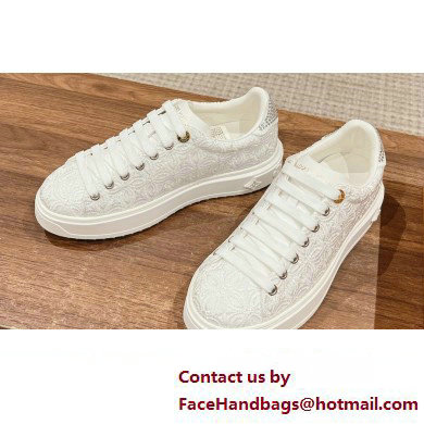 Louis Vuitton Time Out Sneakers in Lace White 2024 - Click Image to Close