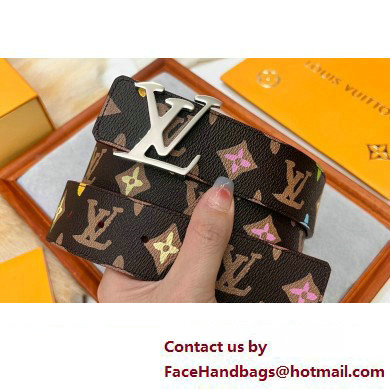 Louis Vuitton Width 4cm LV Tag 40mm Reversible Belt M8586V 01