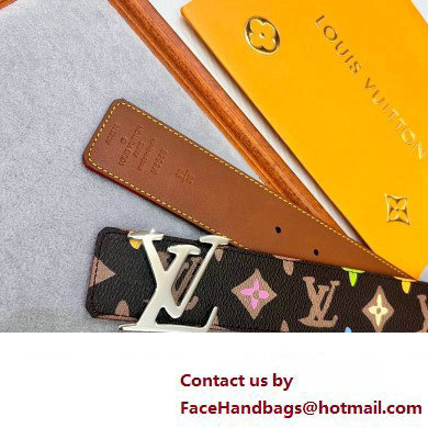 Louis Vuitton Width 4cm LV Tag 40mm Reversible Belt M8586V 01