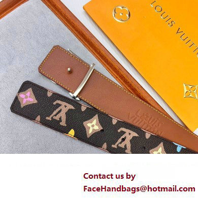 Louis Vuitton Width 4cm LV Tag 40mm Reversible Belt M8586V 01