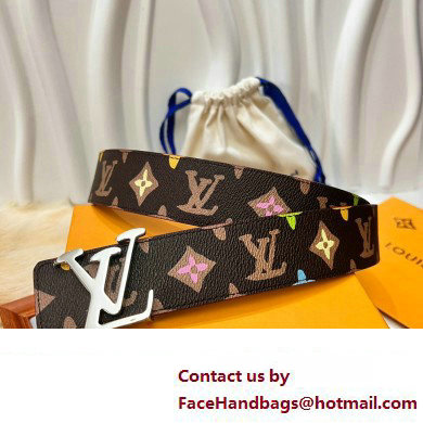 Louis Vuitton Width 4cm LV Tag 40mm Reversible Belt M8586V 01