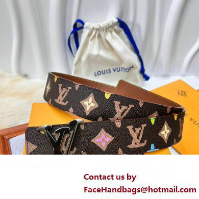 Louis Vuitton Width 4cm LV Tag 40mm Reversible Belt M8586V 02