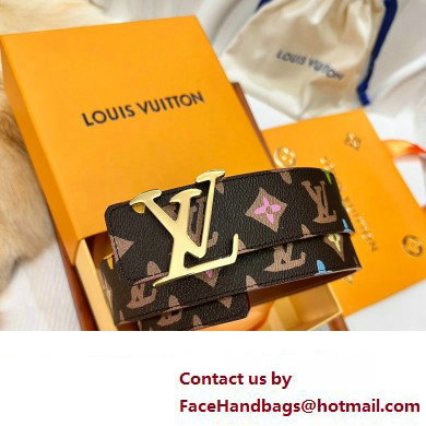 Louis Vuitton Width 4cm LV Tag 40mm Reversible Belt M8586V 03