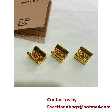 Miu Miu Metal claw clips 5IF144 2024