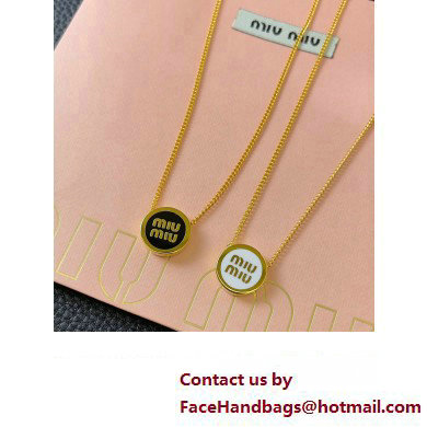 Miu Miu metal necklace 2024