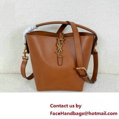 Saint Laurent le 37 small Bag in shiny leather 749036 Brown(original quality)