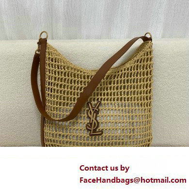 Saint Laurent oxalis bag in raffia macrame 781289 BEIGE 2024(original quality) - Click Image to Close